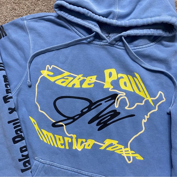 Jake Paul Team 10 US America Tour Hoodie - Picture 2 of 5